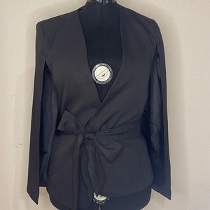 NWOT Black Armless Blazer